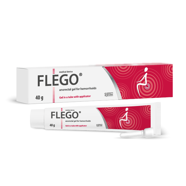 FLEGO anorectal gel – in a 40 g tube