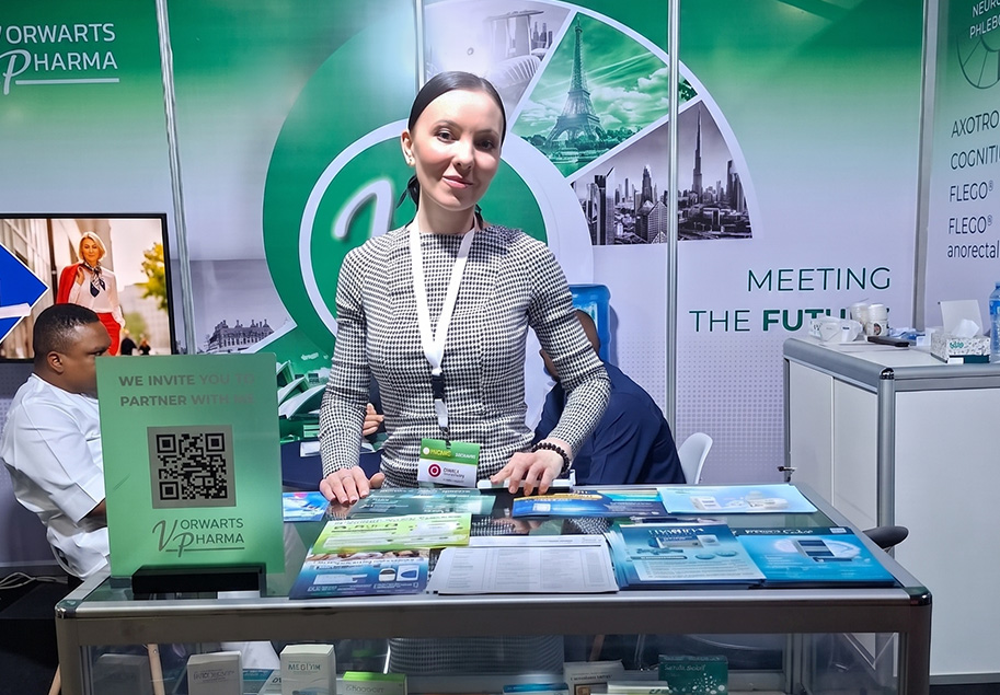 Vorwarts Pharma products at Pharma West Africa 2026