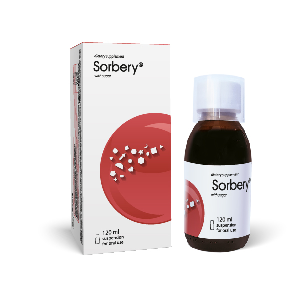 SORBERY – suspension, 120 ml